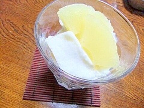 おうちカフェ風☆牛乳プリン＆ヨーグルトのミニパフェ